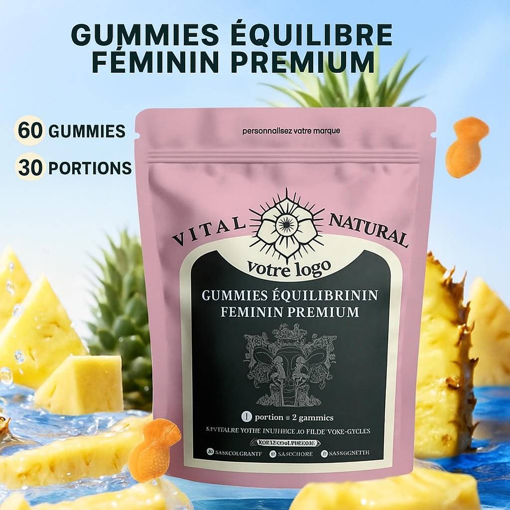 Gummies Probiotique – Pour l’Équilibre Féminin