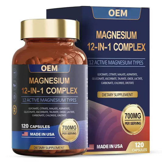 Magnésium complexe 12 en 1 - 700mg
