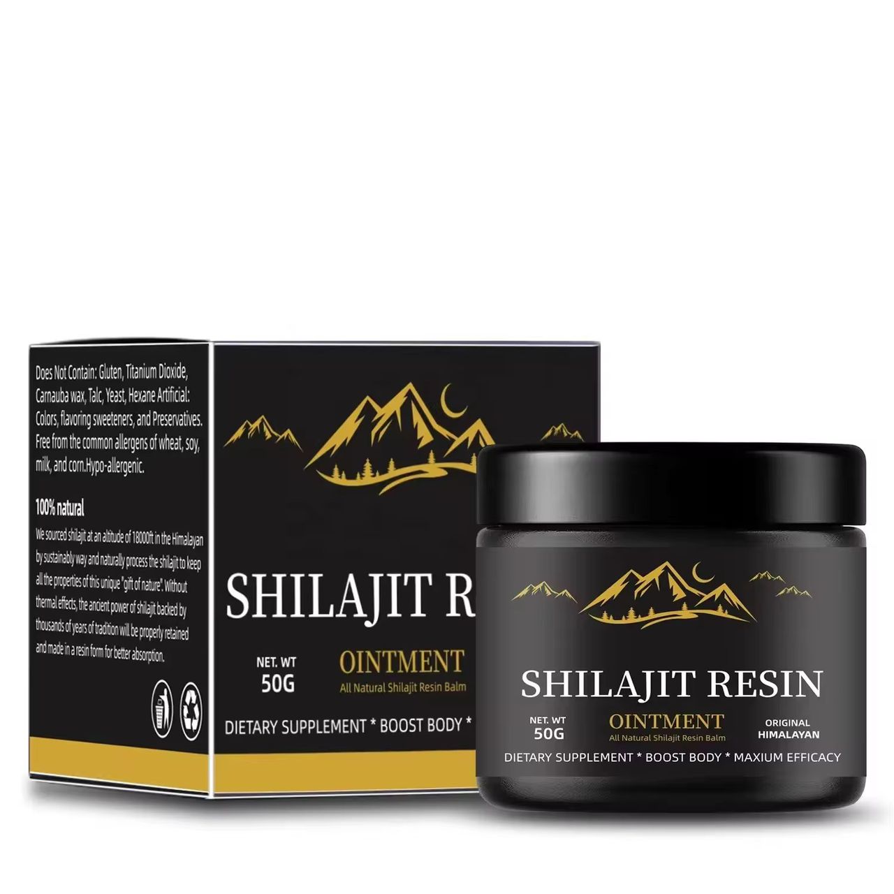 Shilajit Pur — Le Trésor Noir de l'Himalaya